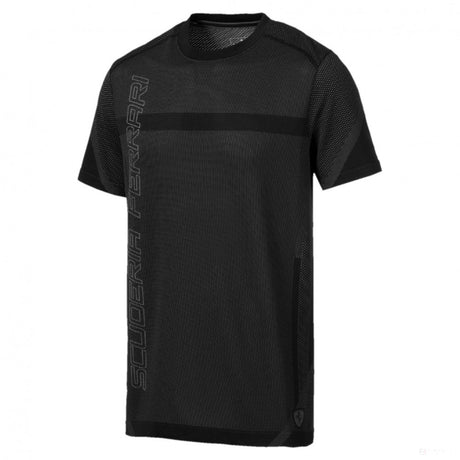 Tricou de Barbat, Puma Ferrari ecoKNIT, Negru, 2019 - FansBRANDS®