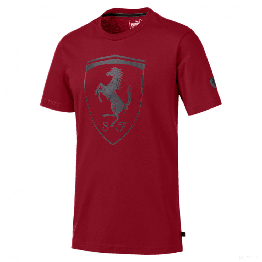 Tricou de Barbat, Puma Ferrari Big Shield, Rosu, 2019 - FansBRANDS®