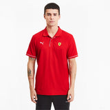 Tricou de Barbat cu Guler, Puma Ferrari Race, Rosu, 2020 - FansBRANDS®