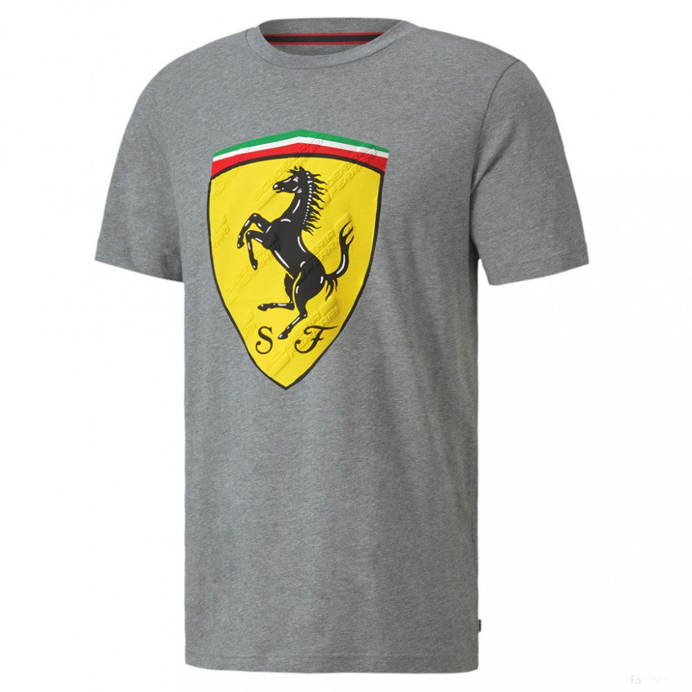 Tricou de Barbat, Puma Ferrari Race Big Shield+, Gri, 2020