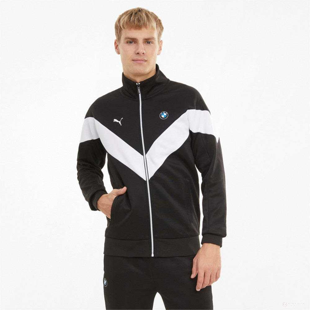 Pulover de Barbat, Puma BMW MMS Track, Negru, 2021 - FansBRANDS®