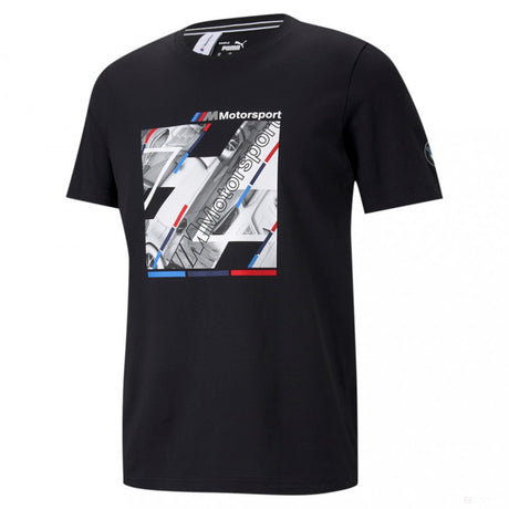 Tricou de Barbat, Puma BMW MMS Graphic, Negru, 2021 - FansBRANDS®