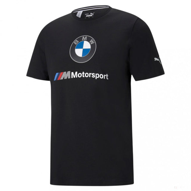 Tricou de Barbat, Puma BMW MMS ESS Logo, Negru, 2021 - FansBRANDS®