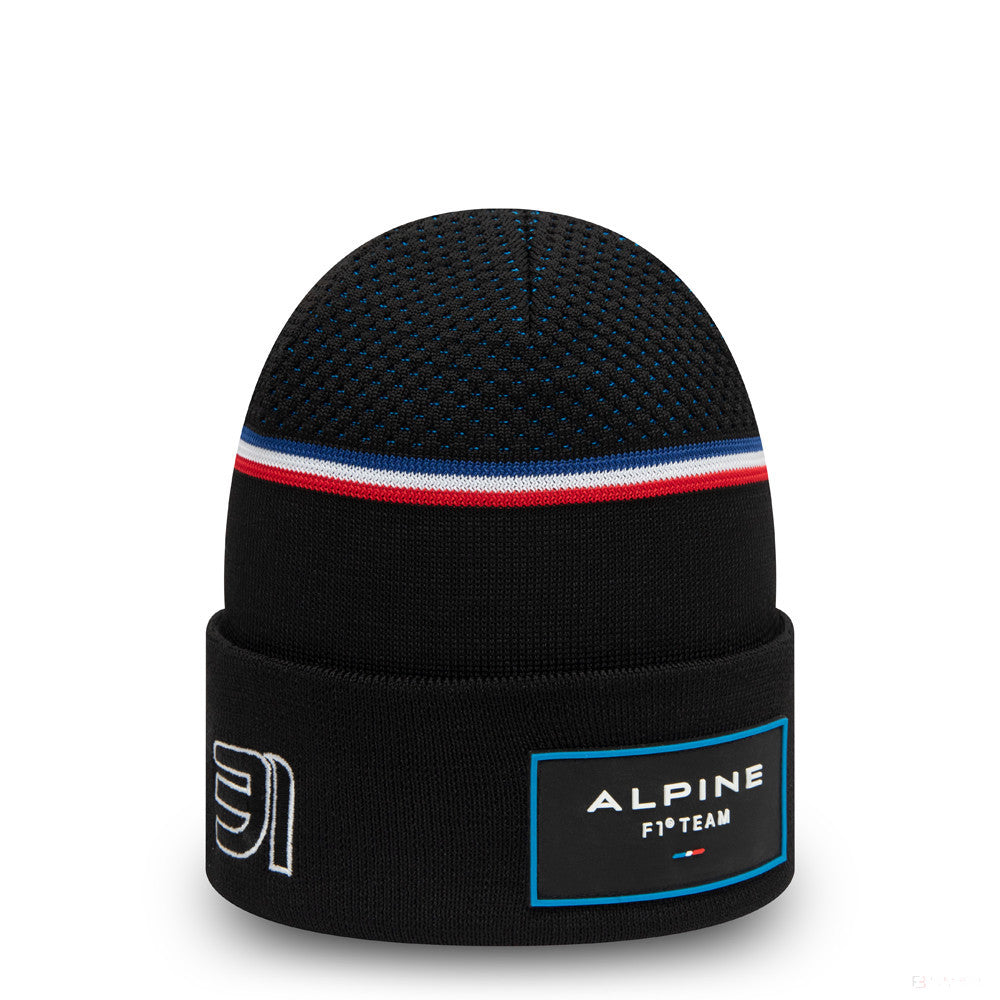 Sapca de Iarna, Alpine Esteban Ocon, Adult, Negru - FansBRANDS®