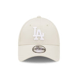 Șapcă Los Angeles Dodgers, New Era, 9FORTY, esențial, bej