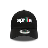 Șapcă Aprilia, Esențial, New Era, 9FORTY, negru