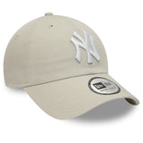 Șapcă New York Yankees, New Era, 9TWENTY, esențial, crem