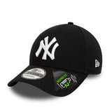 Șapcă New York Yankees, New Era, 9FORTY, esențială, neagră