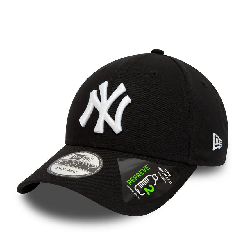 Șapcă New York Yankees, New Era, 9FORTY, esențială, neagră