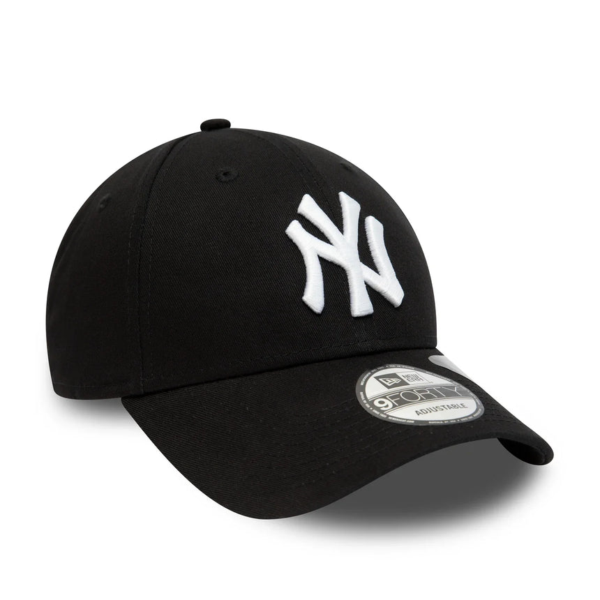 Șapcă New York Yankees, New Era, 9FORTY, esențială, neagră