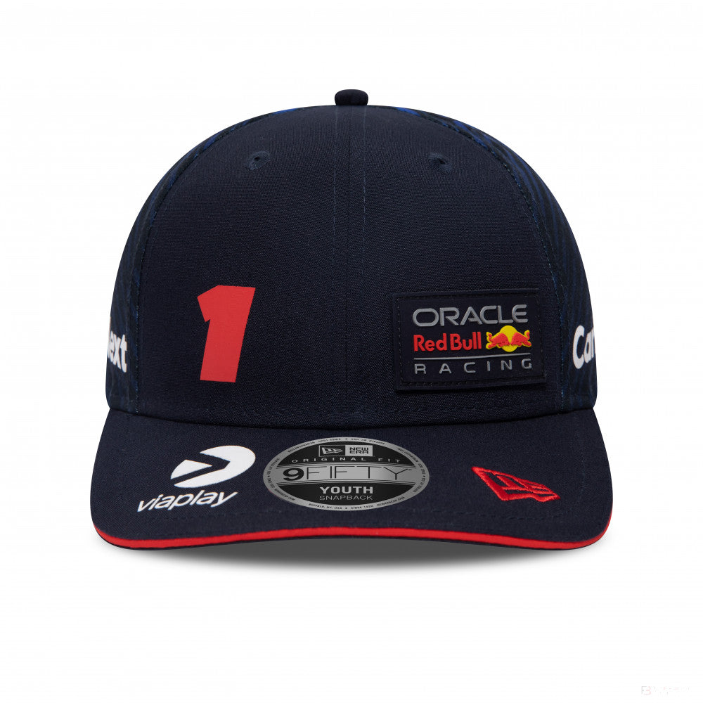 Red Bull Racing cap, New Era, Max Verstappen, 9FIFTY, kids, blue
