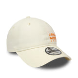 Șapcă Red Bull Racing, sezonieră, crom, New Era, 9TWENTY, crem