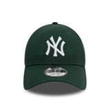 Șapcă New York Yankees, New Era, 9FORTY, esențial, verde închis