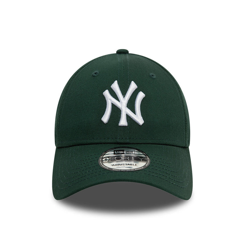 Șapcă New York Yankees, New Era, 9FORTY, esențial, verde închis