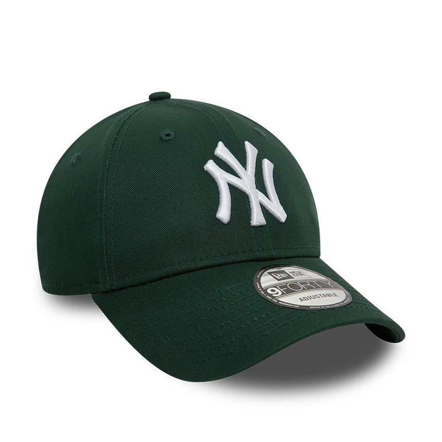 Șapcă New York Yankees, New Era, 9FORTY, esențial, verde închis