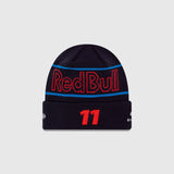 Căciulă de iarnă Red Bull, NEW ERA, Sergio Perez, echipă, albastru, 2024