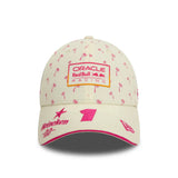 Căciulă de iarnă Red Bull, New Era, 9FORTY, Max Verstappen, Miami SE, albă