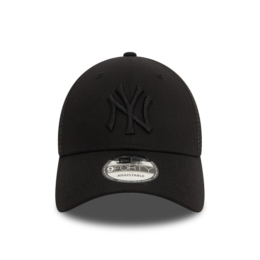 Șapcă New York Yankees, trucker, New Era, 9FORTY, negru total