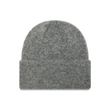Căciulă beanie pentru femei, cu tiv lat, New Era, gri