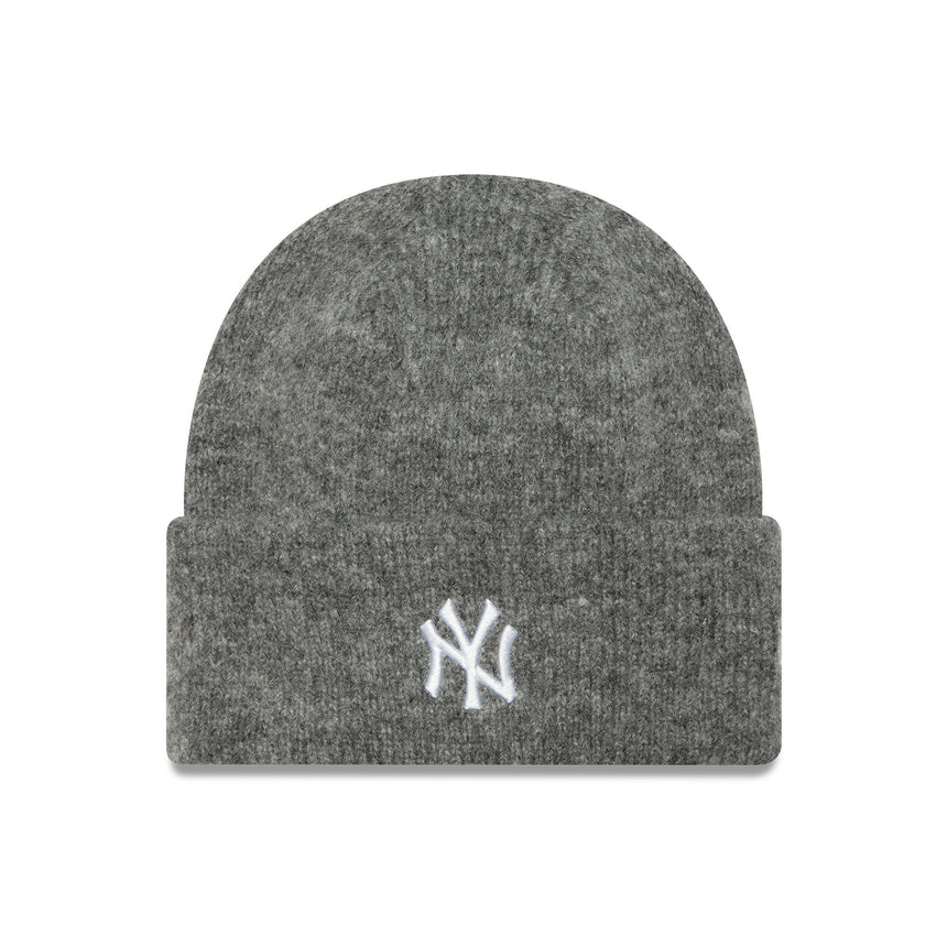 căciulă New York Yankees, cu tiv lat pentru femei, New Era, gri