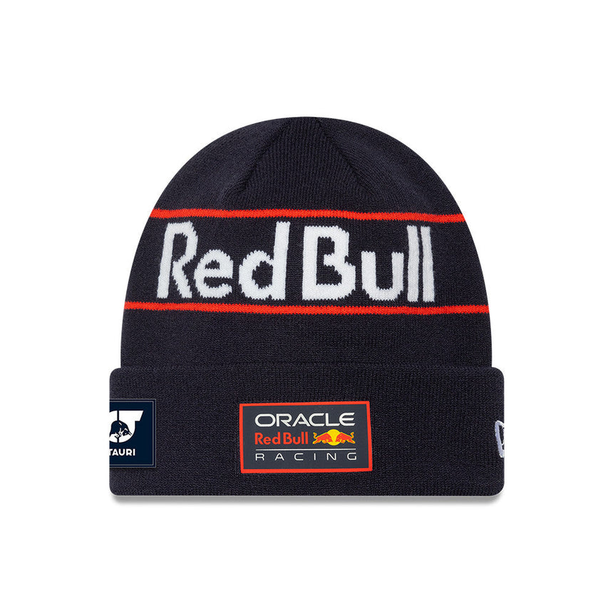 Căciulă tricotată Red Bull Racing, Max Verstappen, New Era, Albastră 🔥