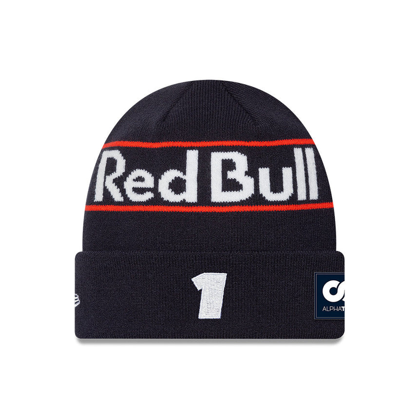 Căciulă tricotată Red Bull Racing, Max Verstappen, New Era, Albastră 🔥
