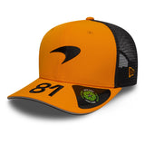 McLaren-Baseballkappe, Oscar Piastri, New Era, 9SEVENTY SS, Orange 🔥