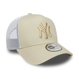 Șapcă New York Yankees, New Era, trucker, esențial, bej
