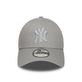 șapcă New York Yankees, New Era, 9FORTY, contur în stil pop, gri