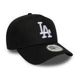 Șapcă Los Angeles Dodgers, New Era, 9FORTY, esențial, A-frame, negru