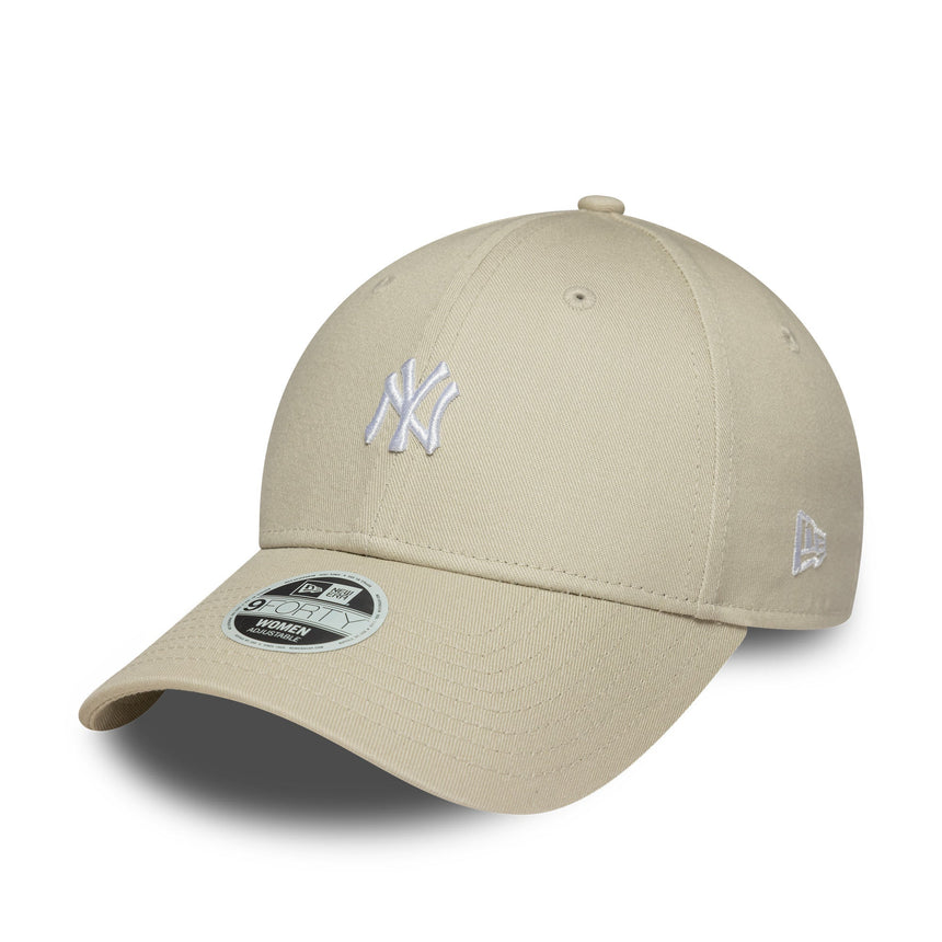 Șapcă New York Yankees, logo mini, New Era, 9FORTY, bej