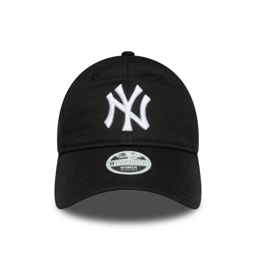 Șapcă de baseball New York Yankees, New Era, 9TWENTY, esențial pentru femei, negru