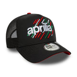 Aprilia, șapcă, trucker, A-Frame, negru