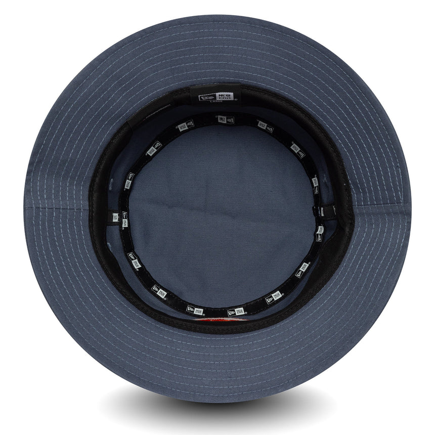 Pălărie bucket Haas, sezonieră, conică, New Era, 9FORTY, albastru