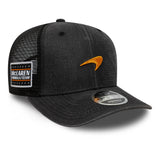 Șapcă McLaren de tip trucker, spălată, New Era, 9FORTY, neagră