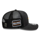 Șapcă McLaren de tip trucker, spălată, New Era, 9FORTY, neagră