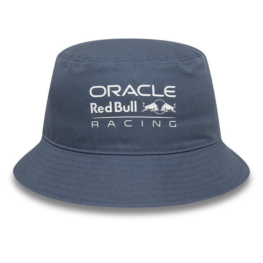 șapcă tip bucket Red Bull Racing, sezonieră, conică, New Era, 9FORTY, albastru