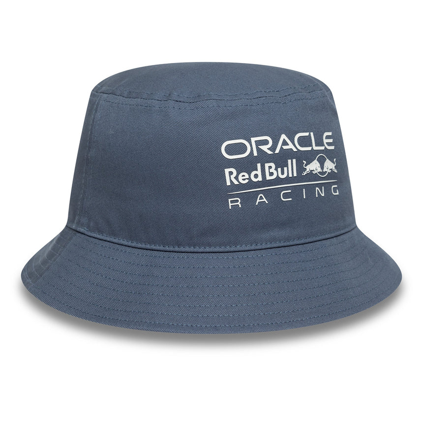 șapcă tip bucket Red Bull Racing, sezonieră, conică, New Era, 9FORTY, albastru
