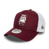 șapcă Visa RB, trucker, sezonieră, New Era, 9FORTY, bordo
