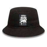 Pălărie bucket Visa RB, sezonieră, conică, New Era, 9FORTY, negru