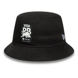 Pălărie bucket Visa RB, sezonieră, conică, New Era, 9FORTY, negru