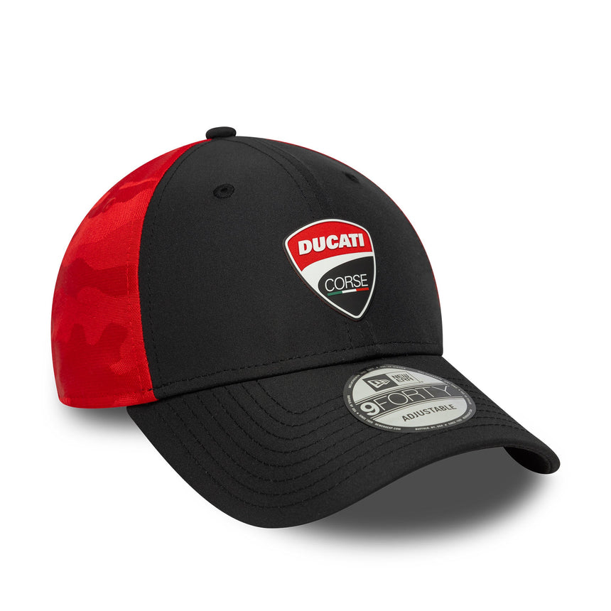 Șapcă Ducati, Logo, New Era, 9FORTY, multicoloră