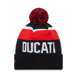 Ducati șapcă tricotată, logotip cu text, New Era, multicolor