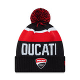 Ducati șapcă tricotată, logotip cu text, New Era, multicolor