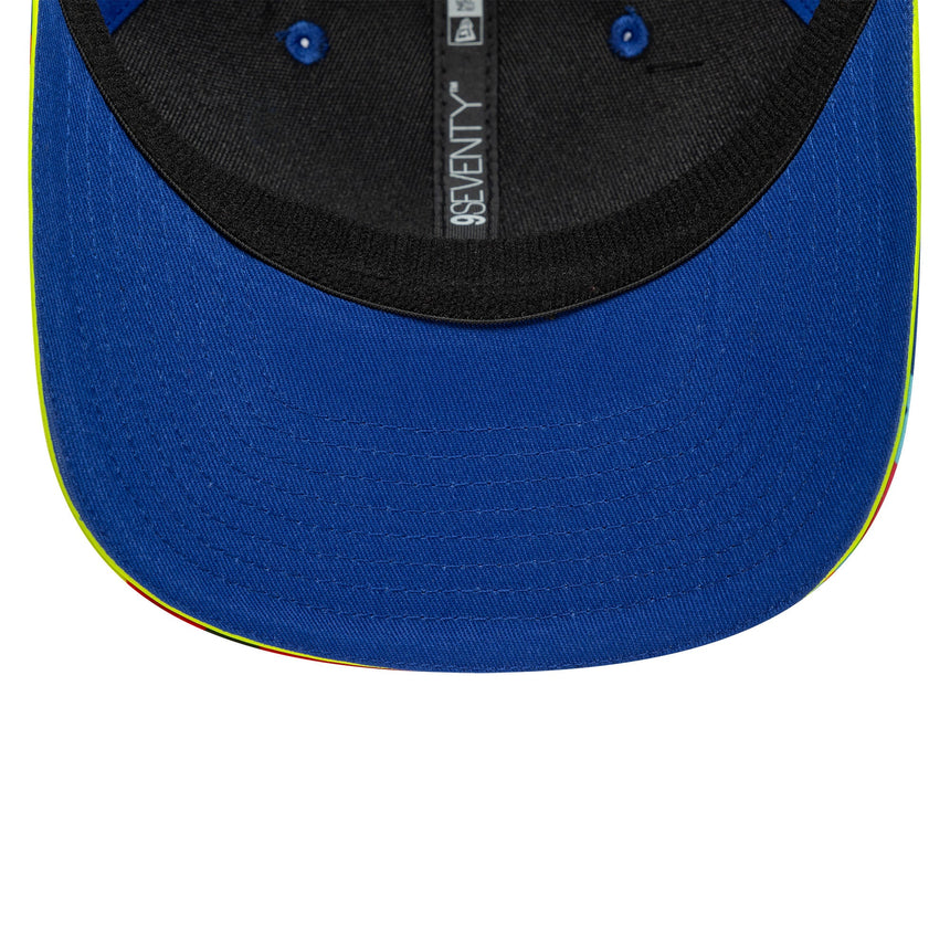 Valentio Rossi #46 șapcă, trucker, VR46, New Era, 9SEVENTY, albastru