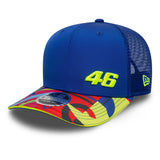 Valentio Rossi #46 șapcă, trucker, VR46, New Era, 9SEVENTY, albastru