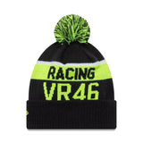 Căciulă tricotată Valentino Rossi #46, VR46, logotip cu text, New Era, multicolor