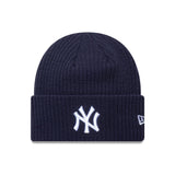 Căciulă tricotată New York Yankees, cu manșetă lată, New Era, albastră