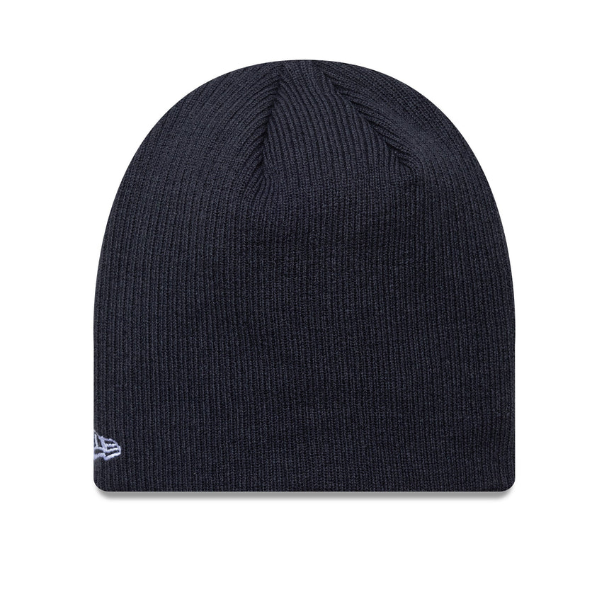 Căciulă beanie a echipei New York Yankees, esențial, tricotată în stil skull, New Era, albastru