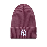 New York Yankees, căciulă beanie spălată, MLB, New Era, roșu